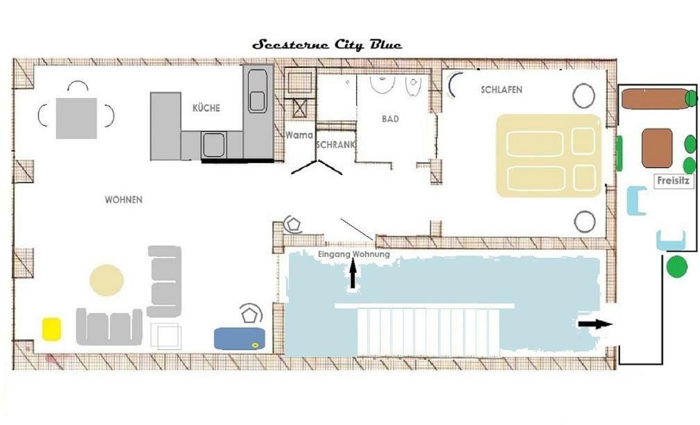 Seesterne City Apartment คอนสตานซ์ ภายนอก รูปภาพ